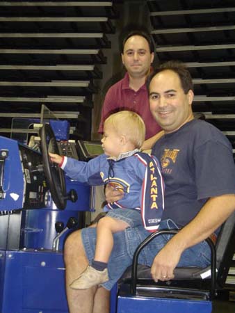 Faceoff 2005 zamboni Marc Dave and Mike
